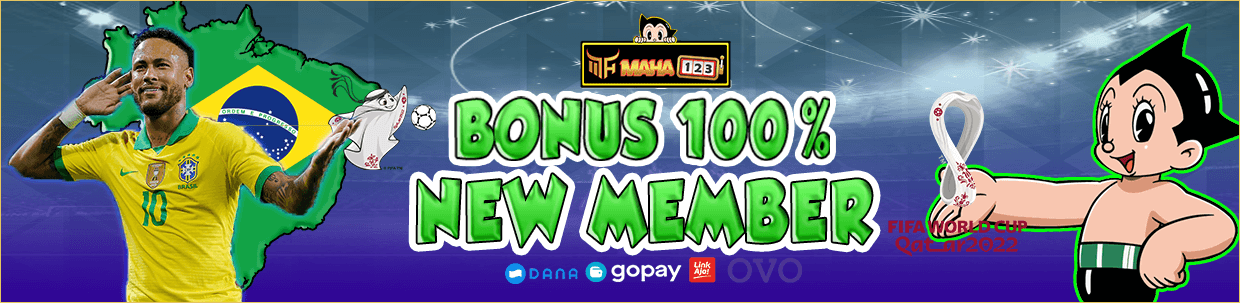 Bonus new member 100 %