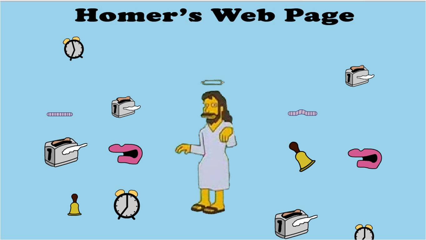 La web de Homero, gran ejemplo de web1