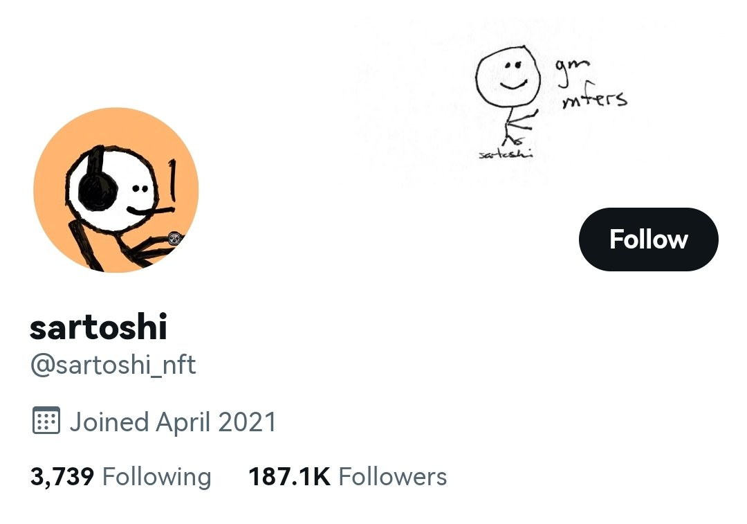  here is a screenshot of sartoshi's twitter profile from june 2022