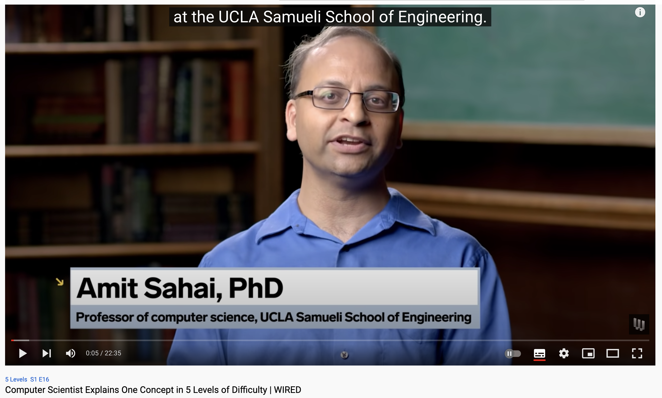 Amit Sahai explains the concept of a zero knowledge proof to various age groups 