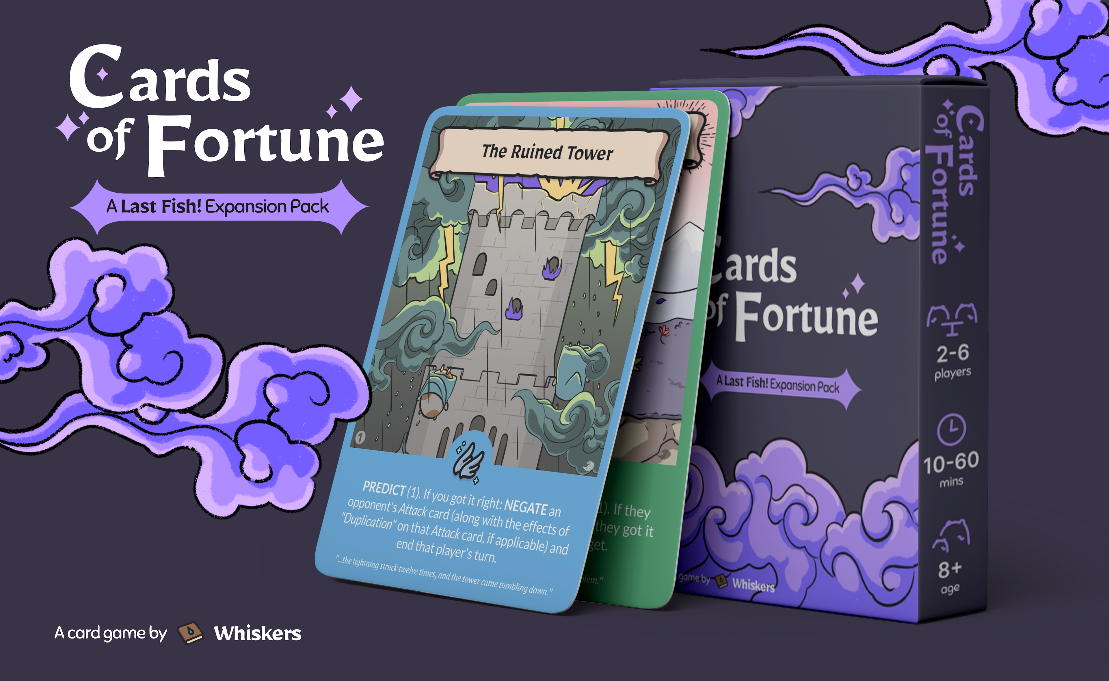 Cards of Fortune, the first Last Fish! Expansion.