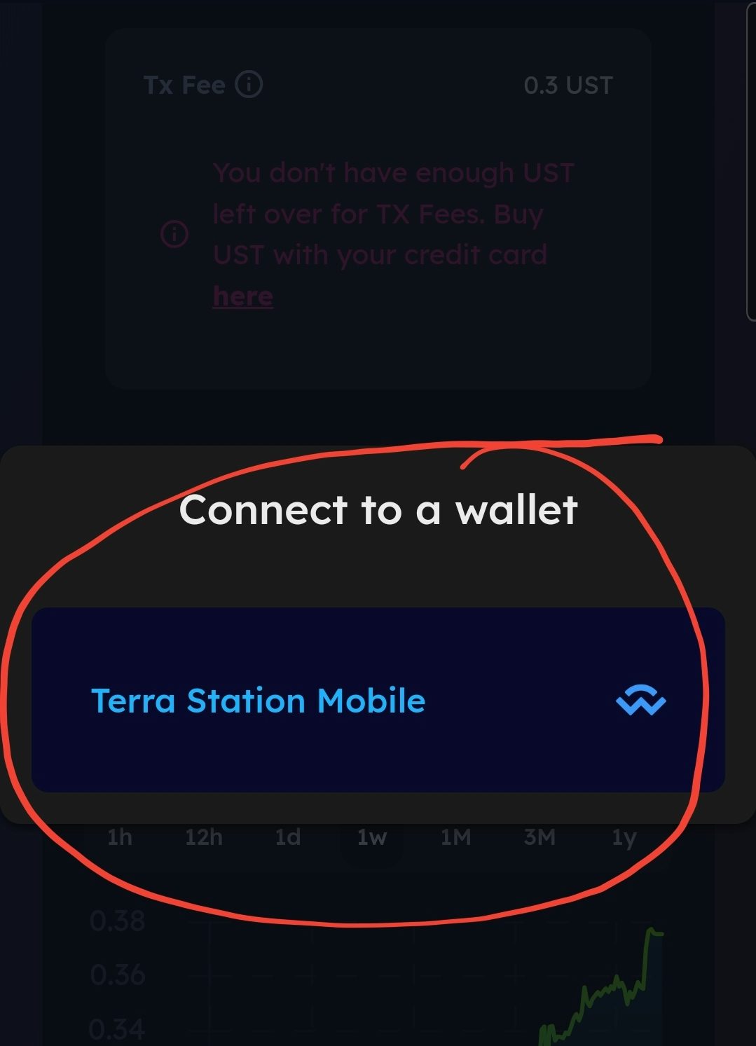 wallet connect popup