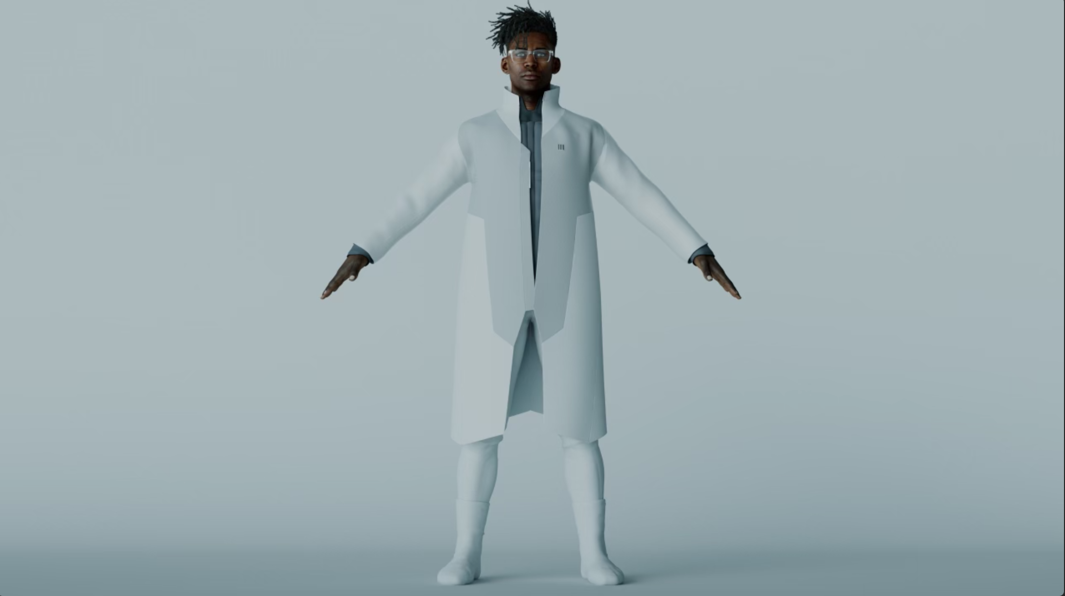 Dr. Quincyn Bordeaux - inspired by legendary technologist and futurist Iddiris Sandhu