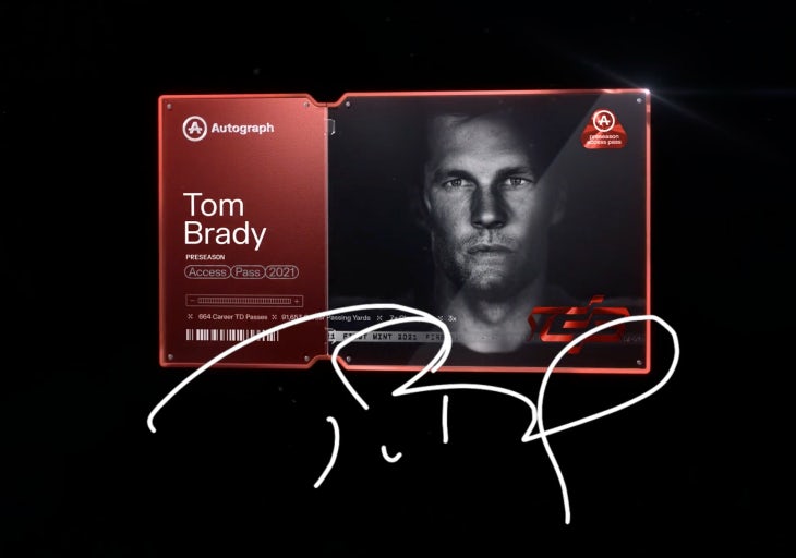 Tom Brady Autograph NFT