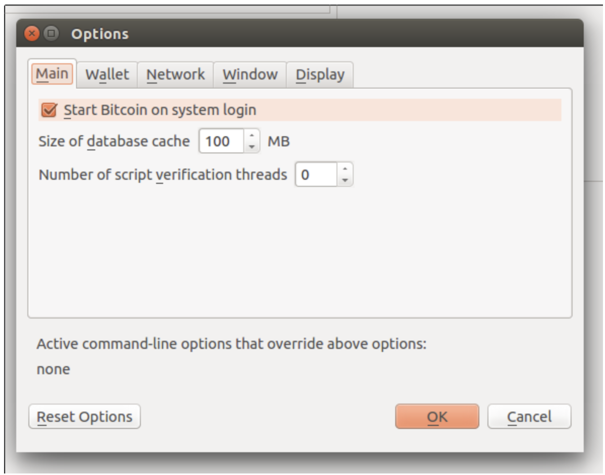 Use the GUI to set Bitcoin to start when the system starts.