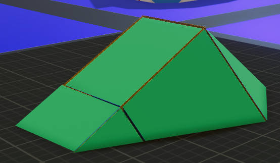 Multiple blocks with complementary geometry aligned to form a larger shape. Note: graphics may vary in the final release