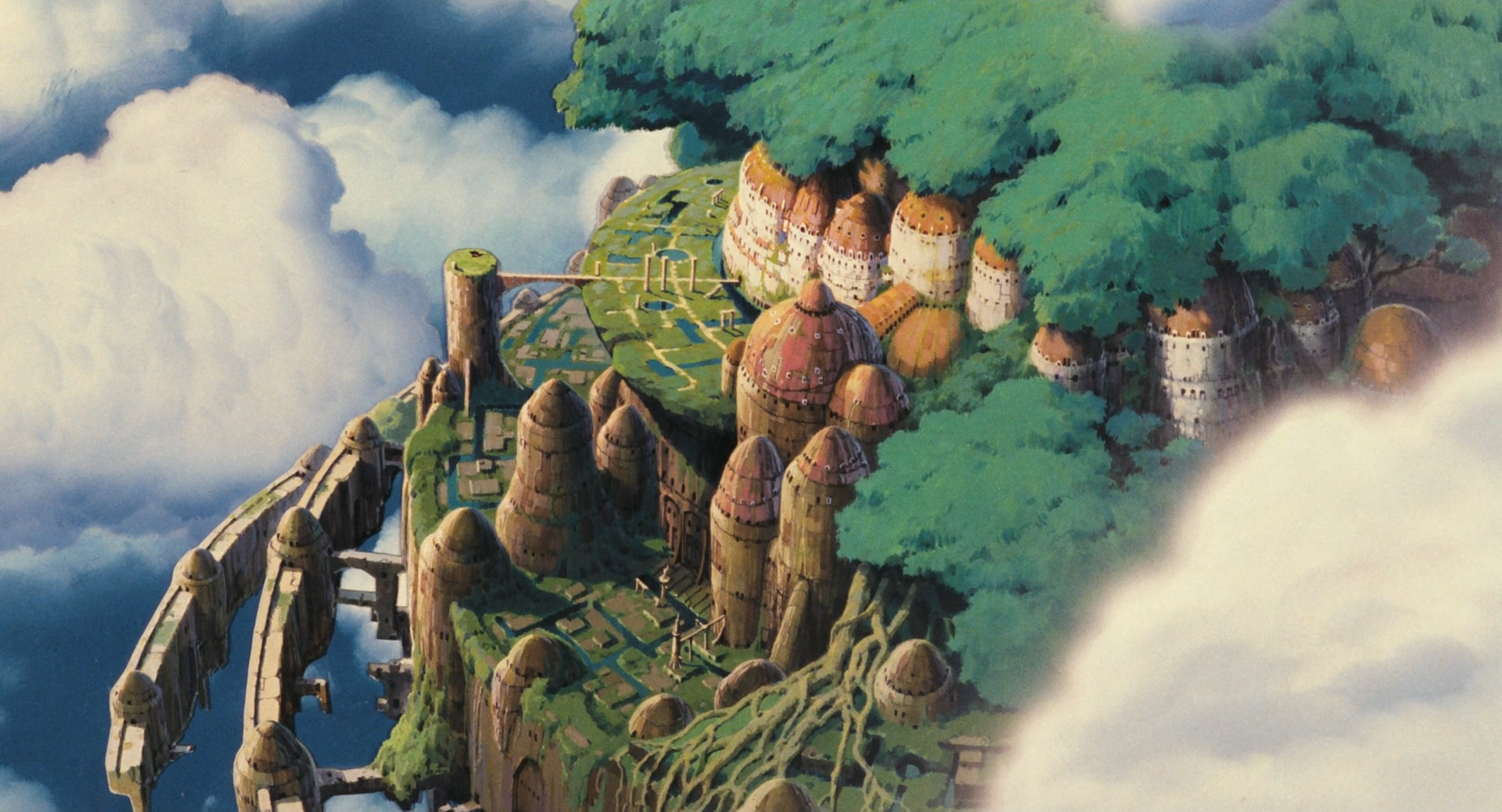 Photo Taken From Studio Ghibli 'Castle in The Sky'