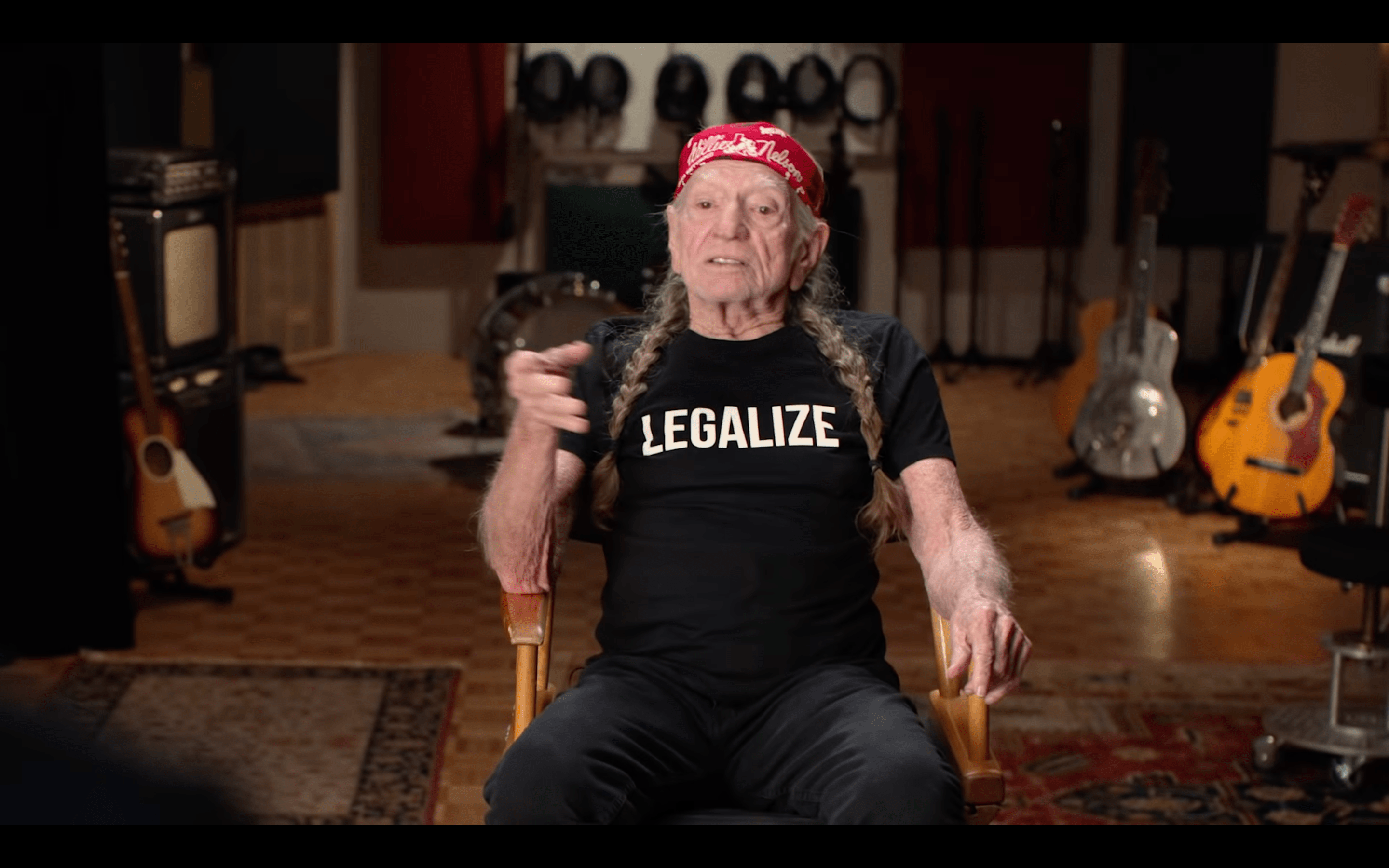 Watch the Willie Nelson for Skechers – “Legalize” Big Game commercial - https://www.youtube.com/watch?v=yLniw4PvLj8
