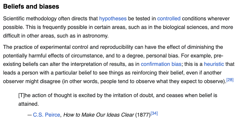 https://en.wikipedia.org/wiki/Scientific_method#Beliefs_and_biases