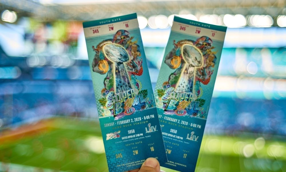 NFL sold their annual event tickets, The Super Bowl as NFTs