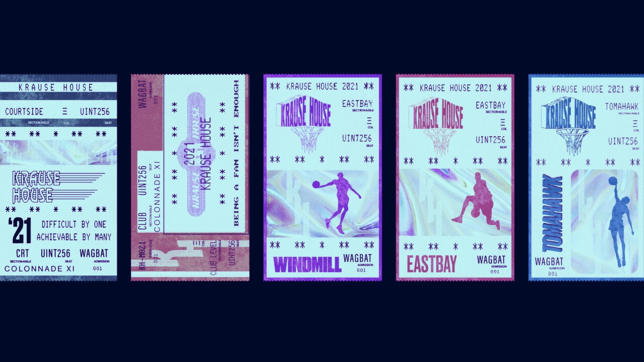 Krause House NFTs represent a stake in the DAO, drawing inspiration from old-school NBA tickets
