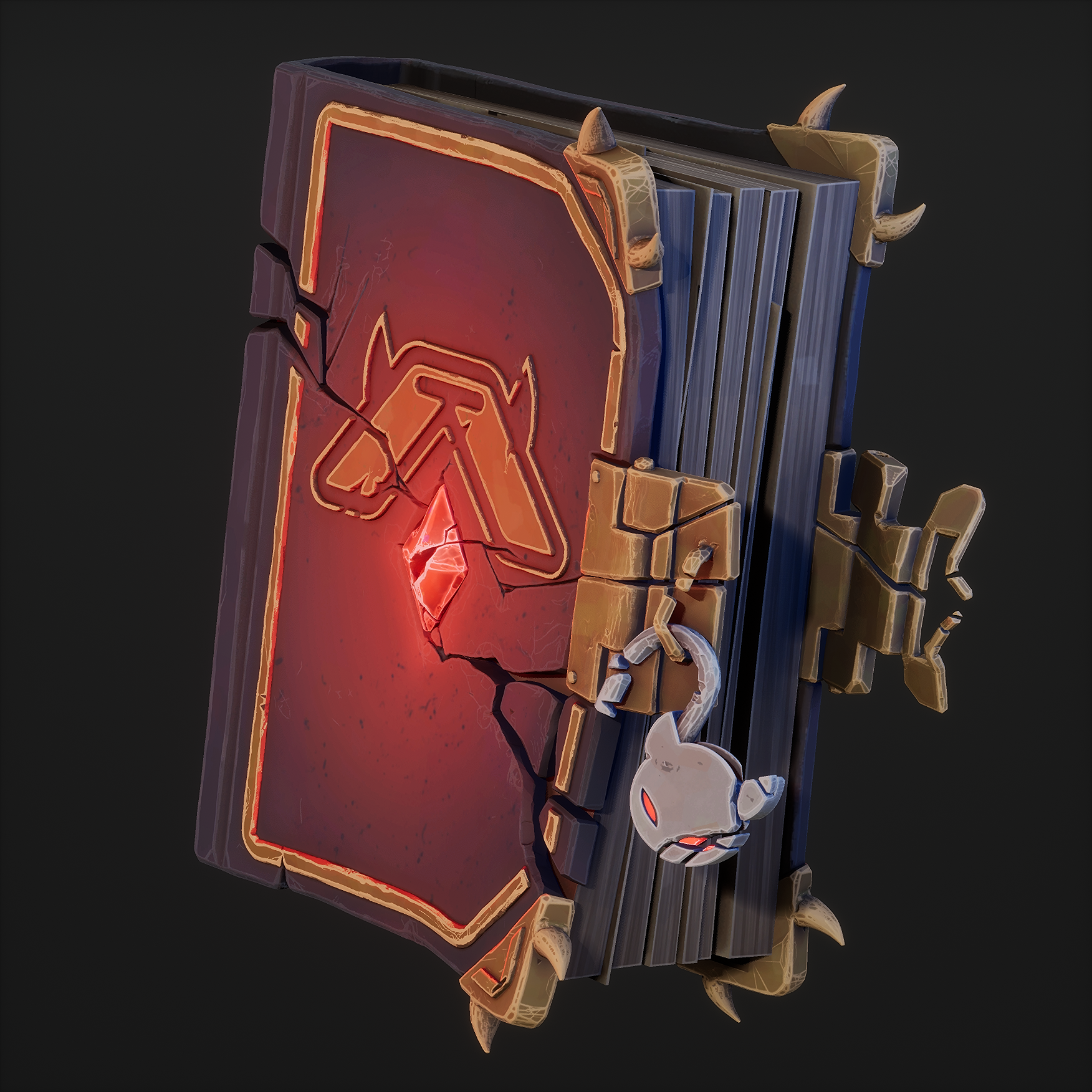 Dovah's book with broken seal