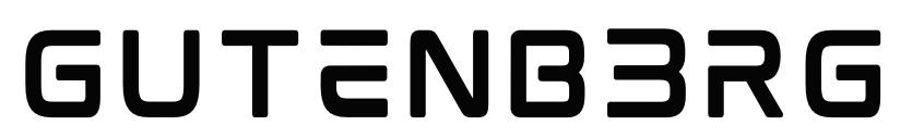 Image description: Gutenb3rg logo
