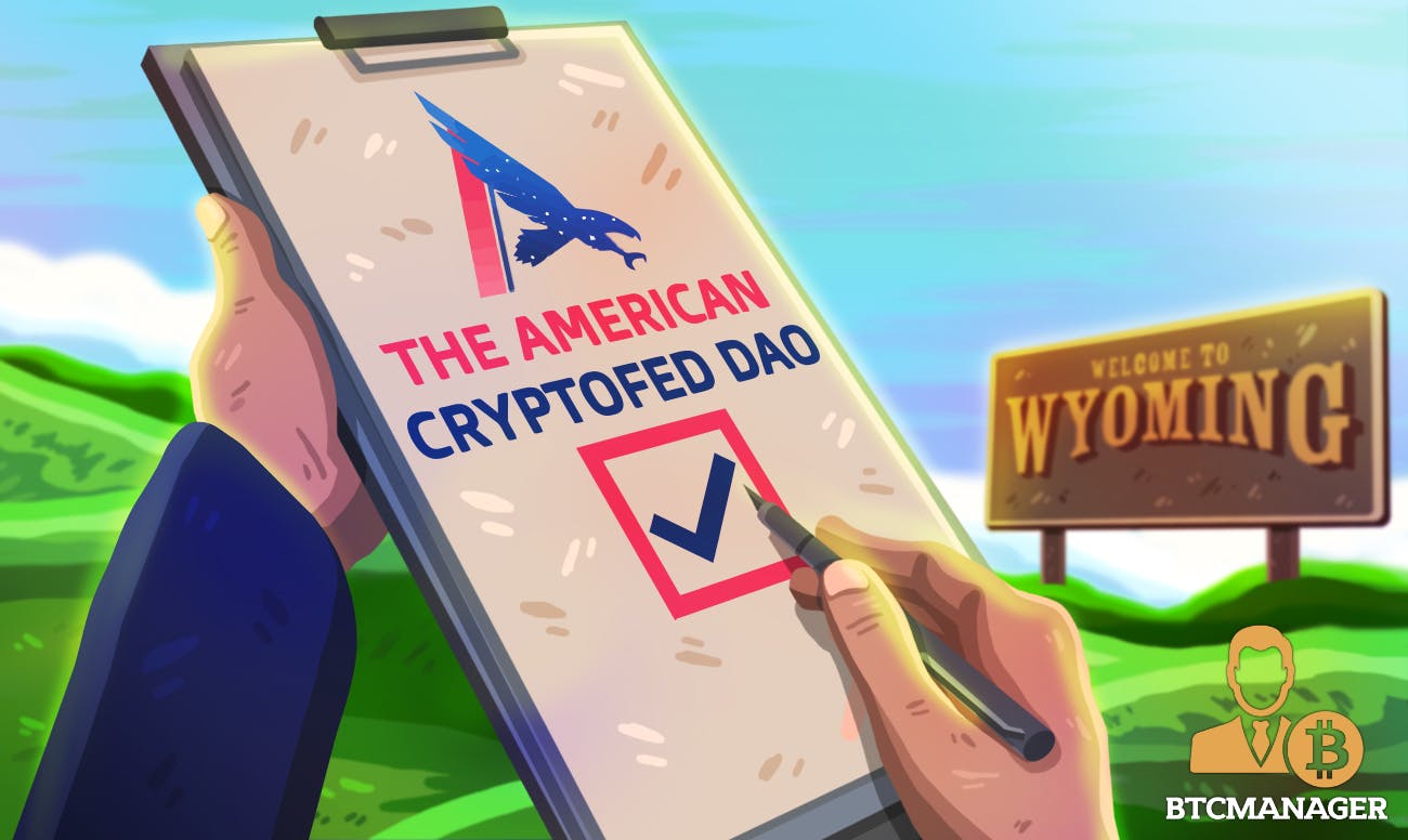 American cryptofeed DAO is the first officially recognized DAO in the US