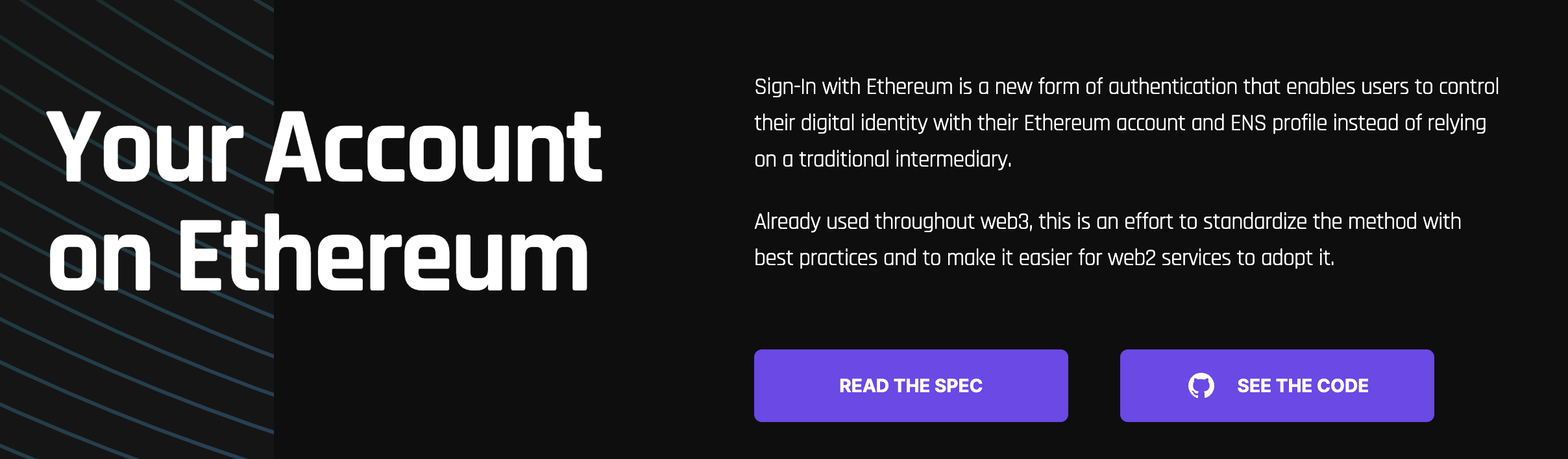 有关Sign-In With Ethereum更多细节, 详见：login.xyz