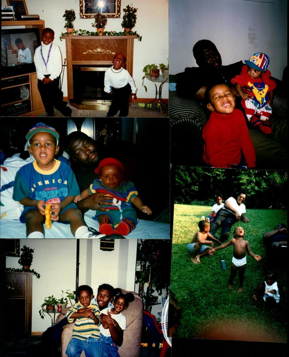 Jaleel Campbell and his family growing up in Syracuse, New York