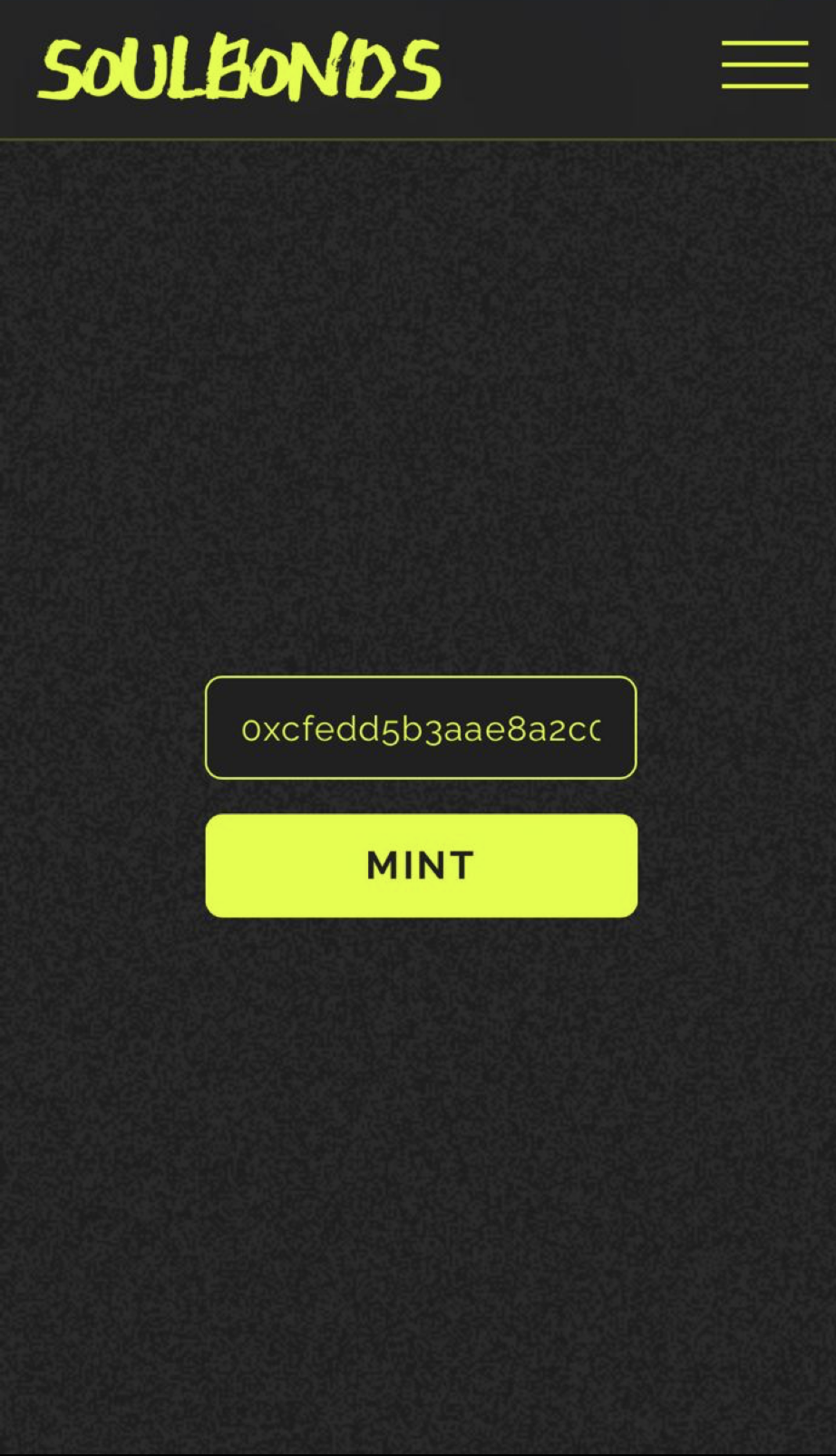 Mobile Mint Page