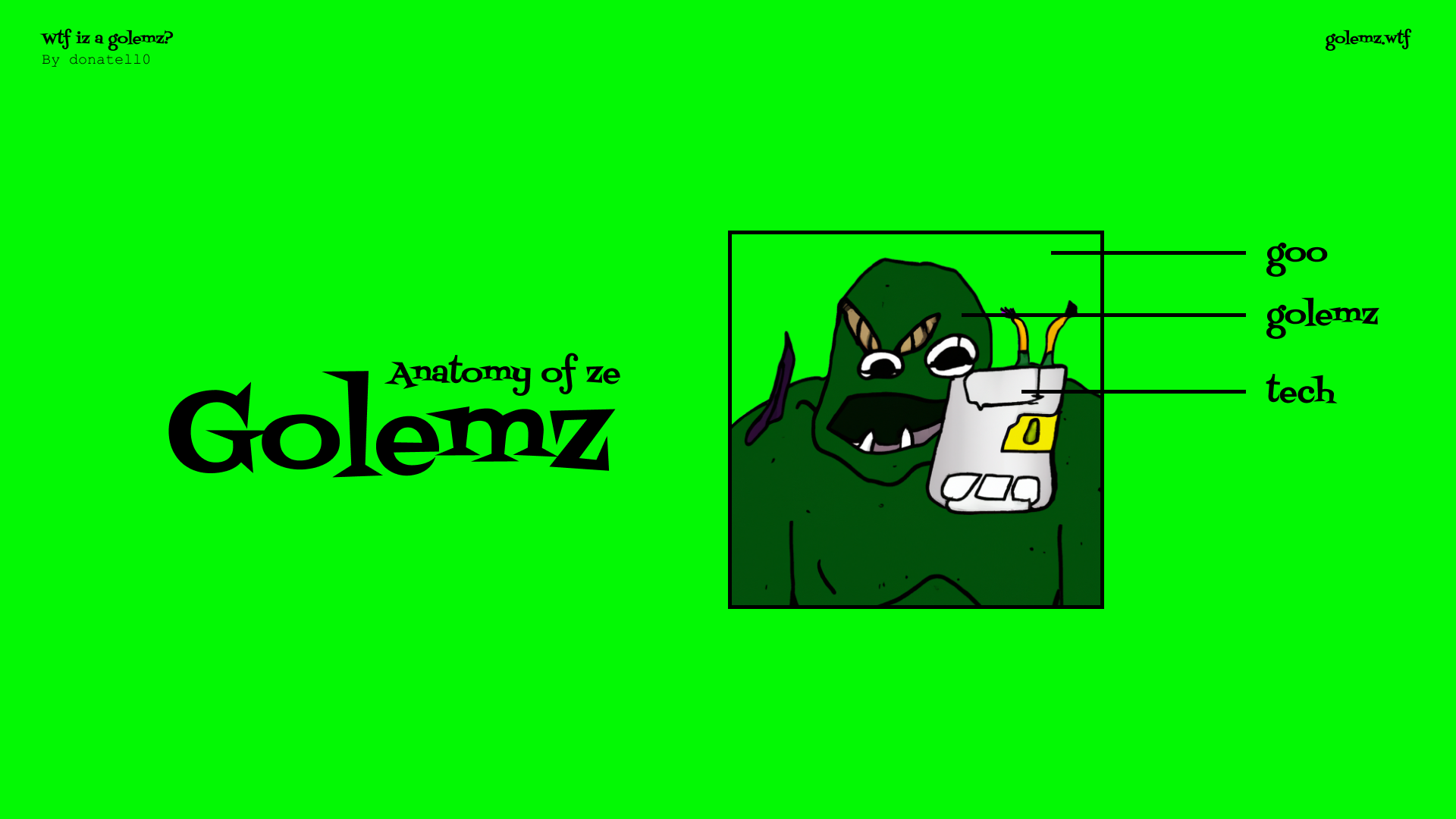 Anatomy of a Golemz