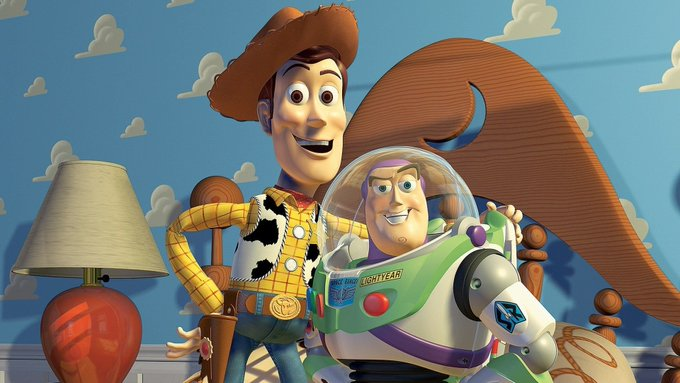 Woody was jealous at first, but grew to appreciate Buzz being around