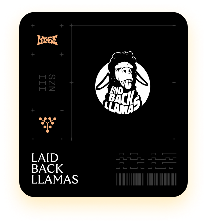 Laid Back Llama Reward NFT 