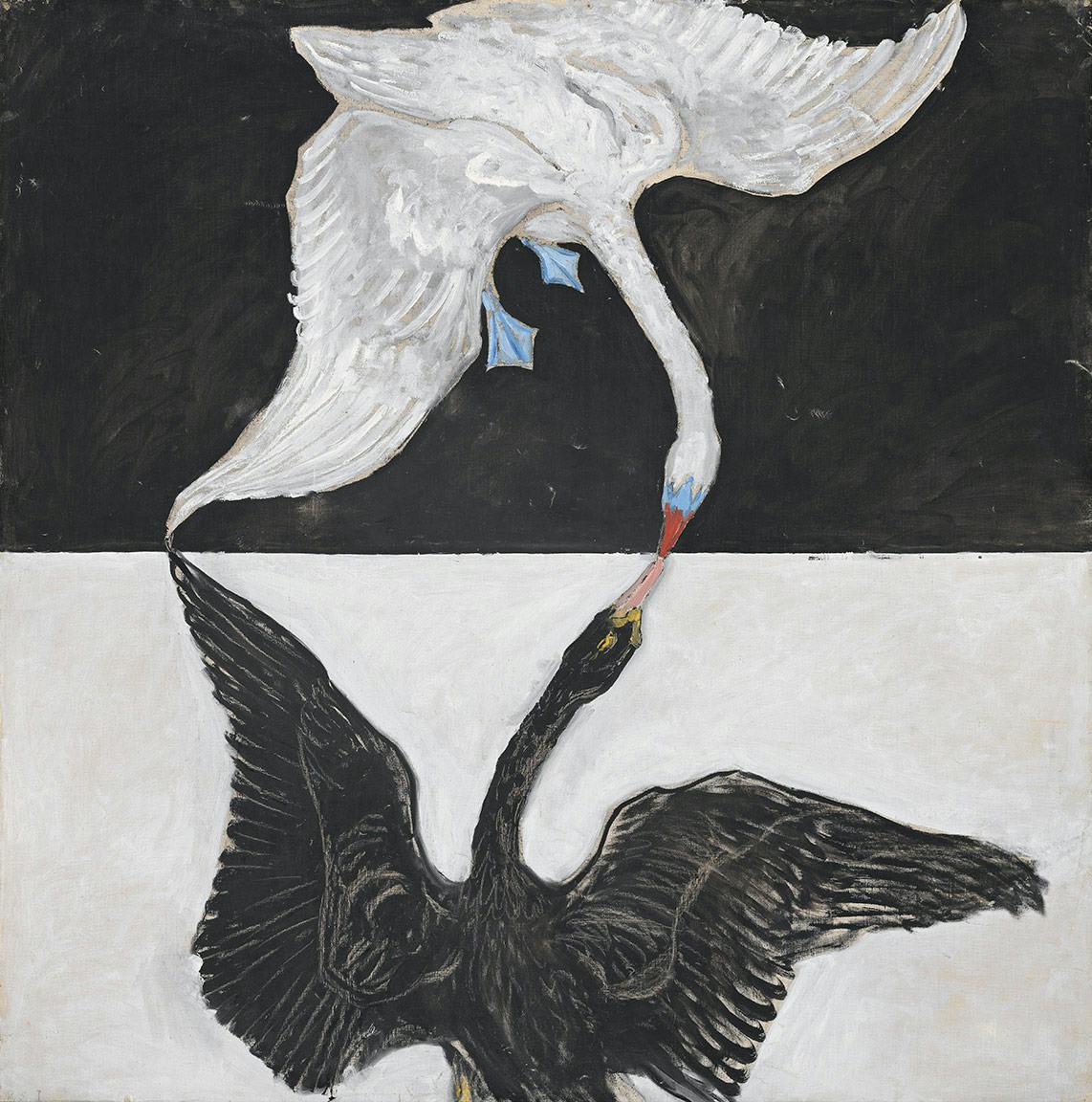 The Swan by Hilma af Klint