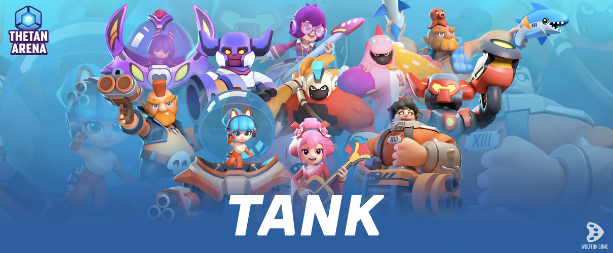 Tanks are responsible for becoming frontlines facing up to the enemies and preventing their teammates from receiving damages. 
