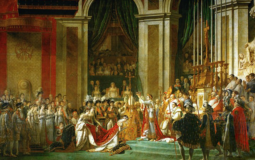 《The Coronation of Napoleon》Jacques-Louis David