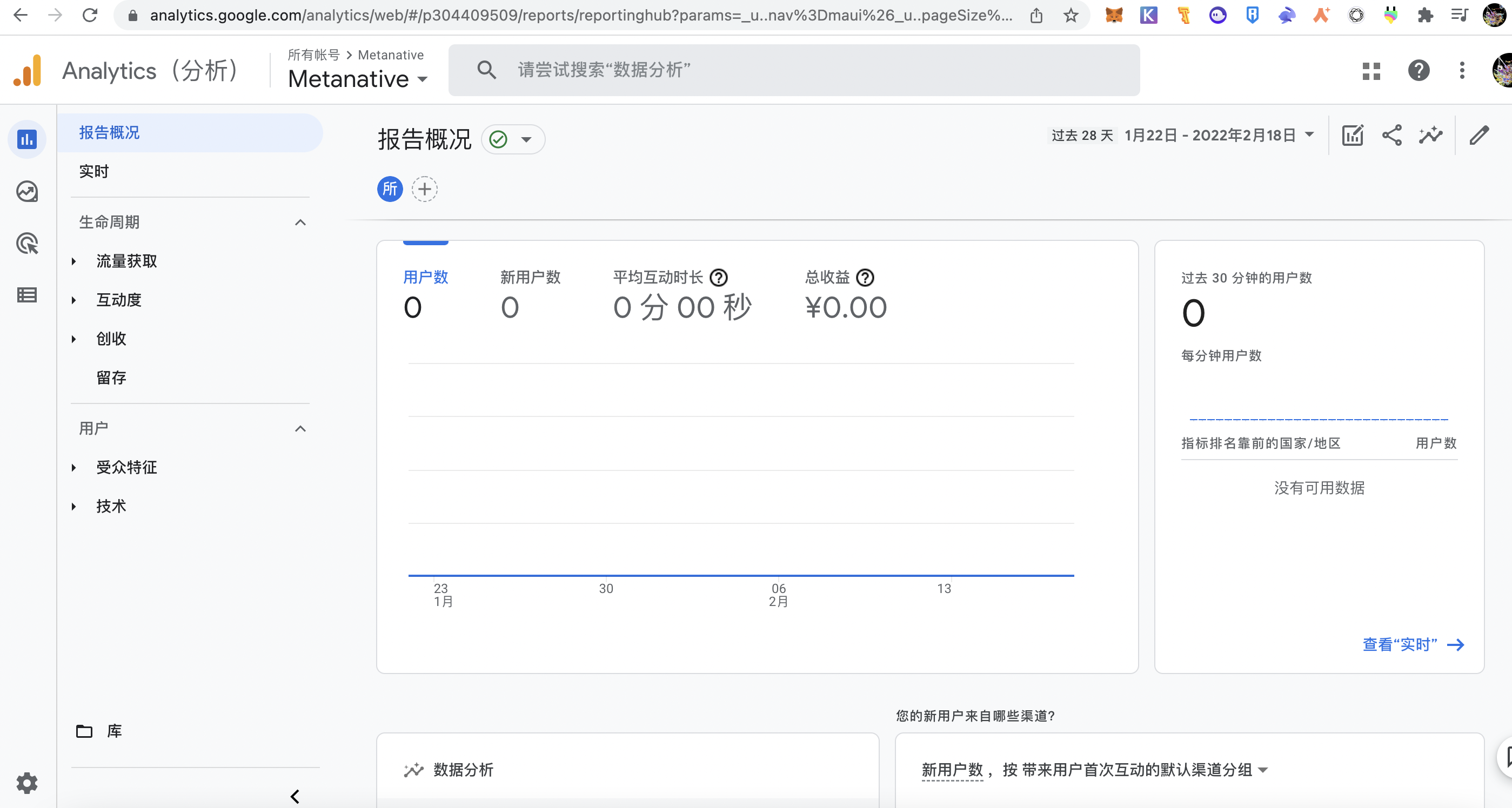 Google流量数据实时中文报告