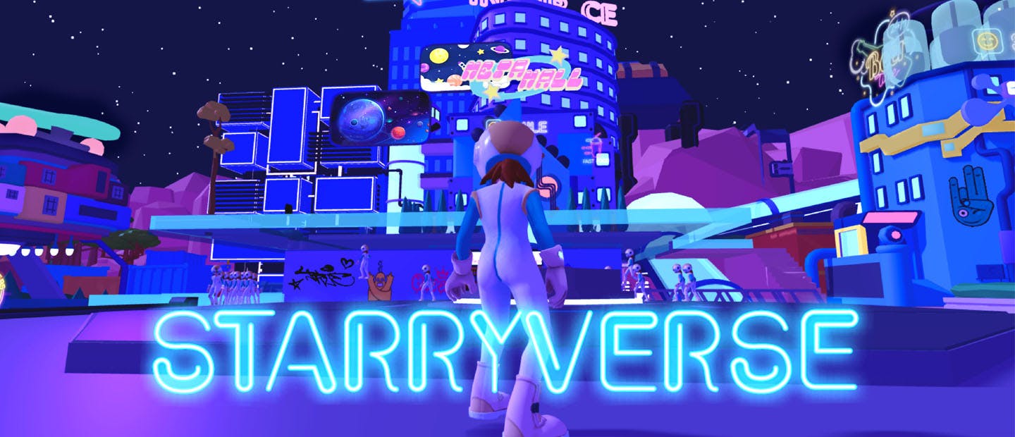 A gamified metaverse platform, bringing you immersive 3D virtual experience where you can Play, Create and Socialize.