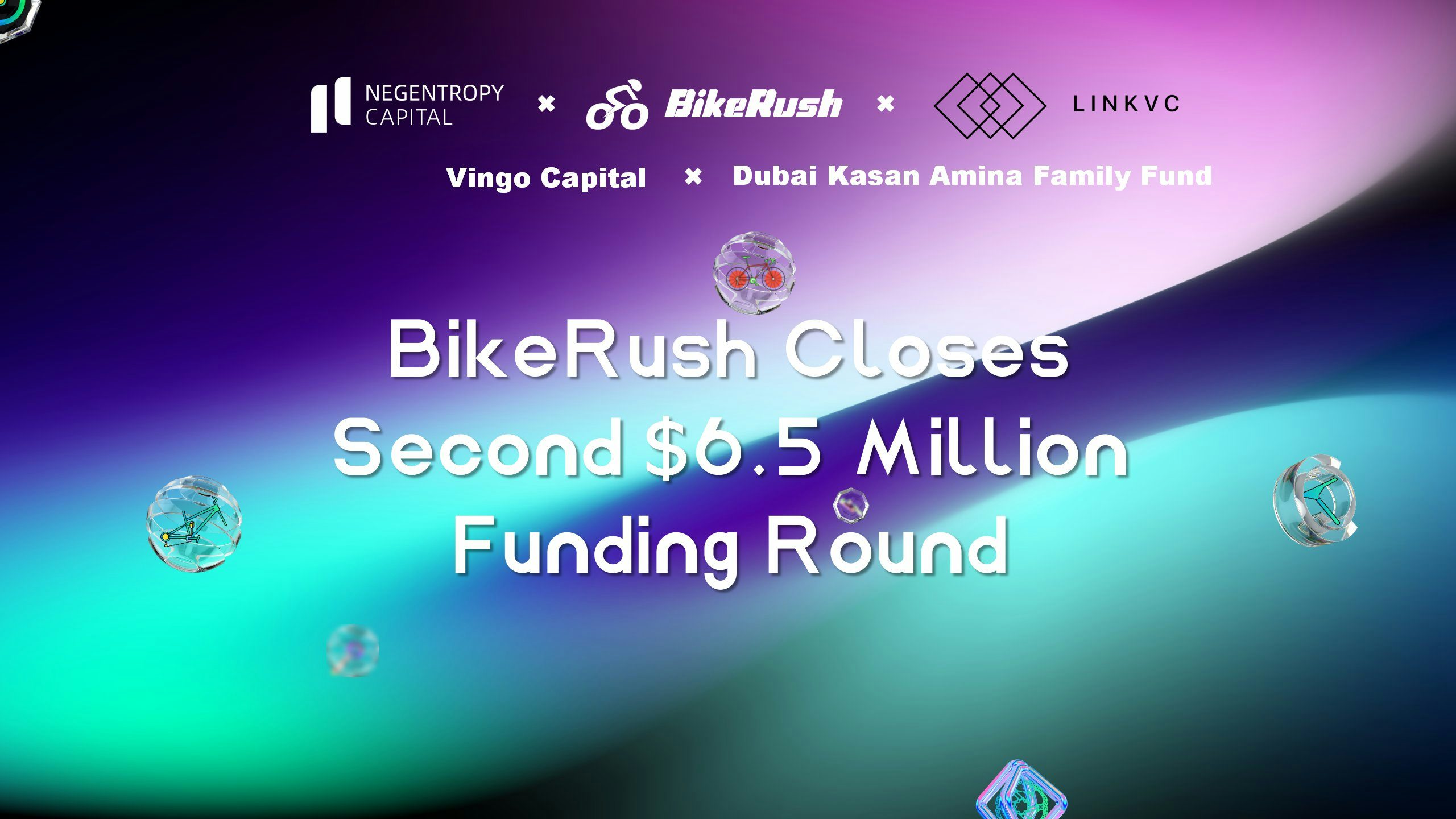 BikeRush Closes Second $6.5 million Funding Round