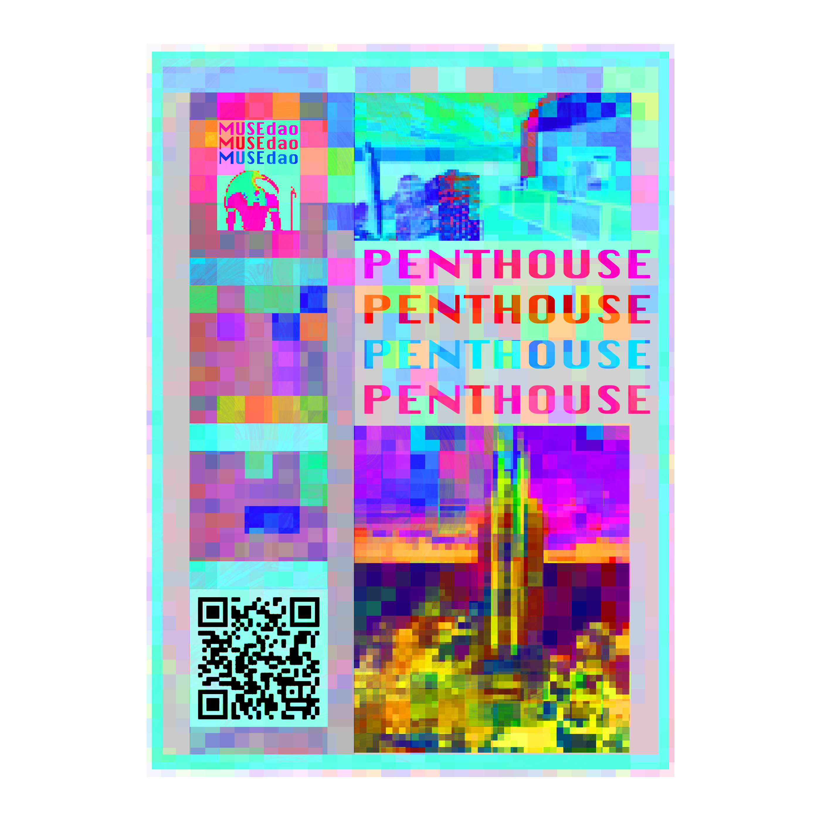 Penthouse Owner's Token - Draft Artwork, includes the right to propose building names, which will be voted on by all members of the building HOA
