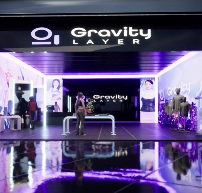 Gravity Layer's virtual store in Sky City in partnership with AlterVerse. Credit: Gravity Layer and AlterVerse