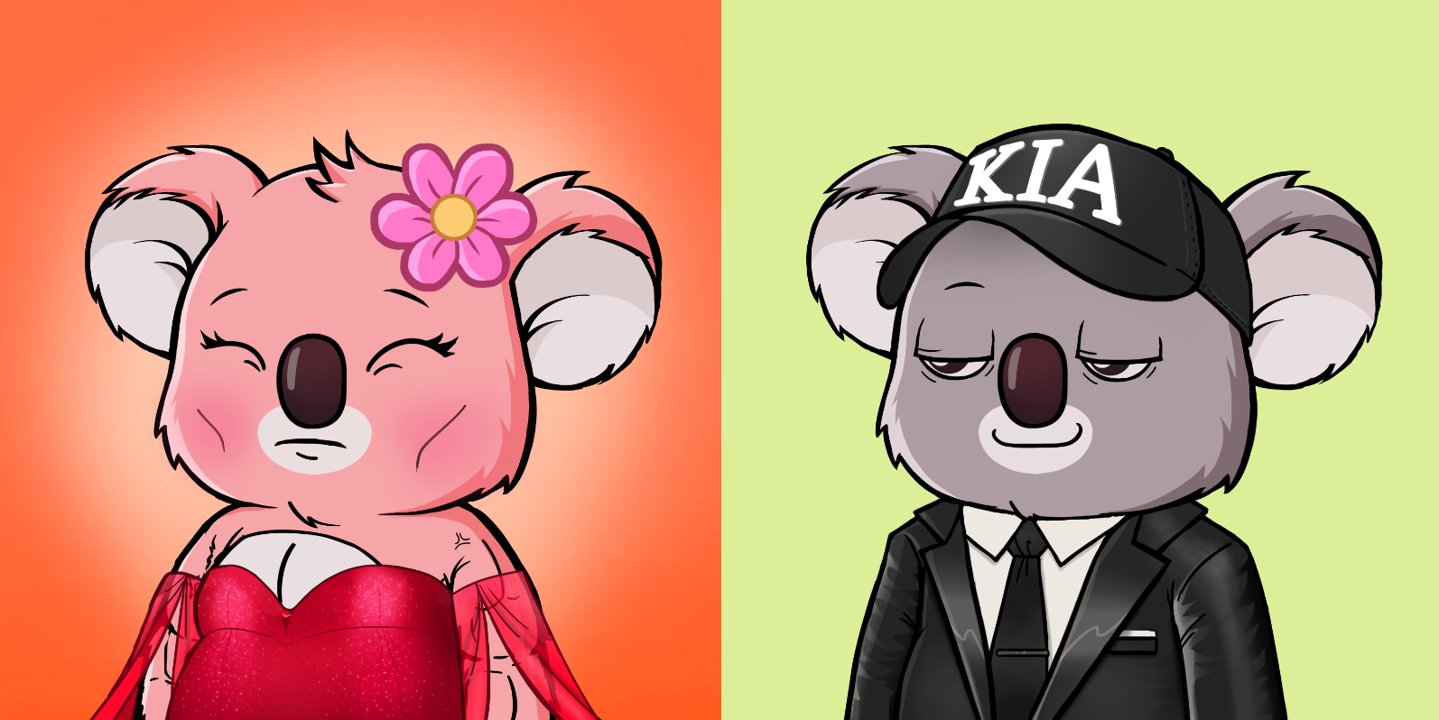 Koala Agents with exclusive traits