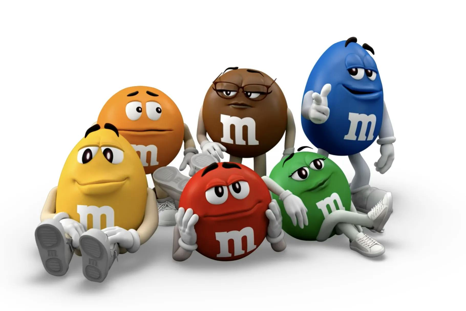 A group of M&Ms choosing the real DeFi chain.