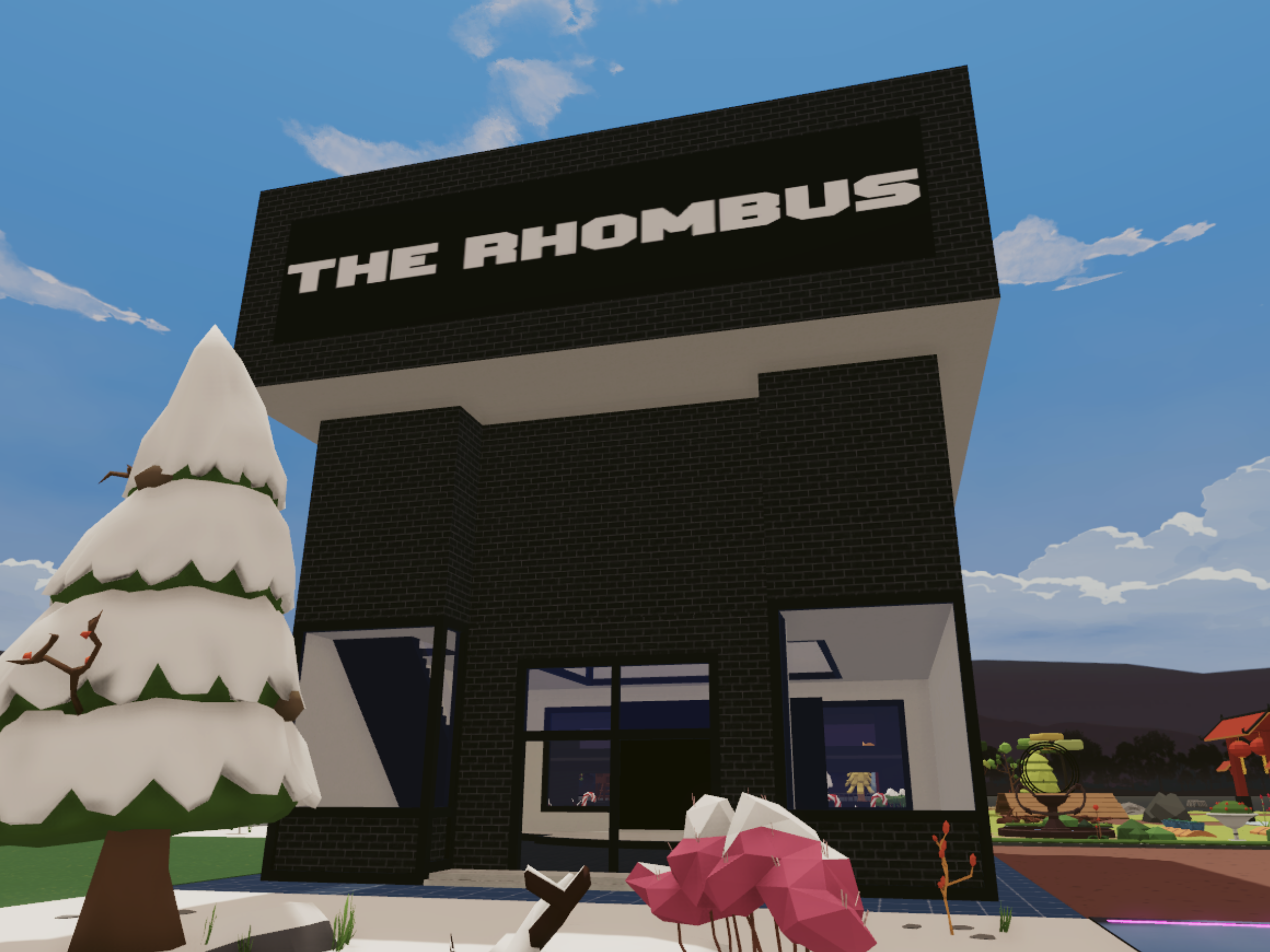 The Rhombus is an internet co-op that used web3 technology to create live-streaming events and performance.