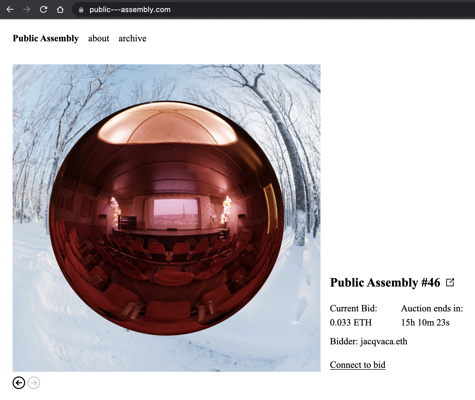 Screenshot from public---assembly.com