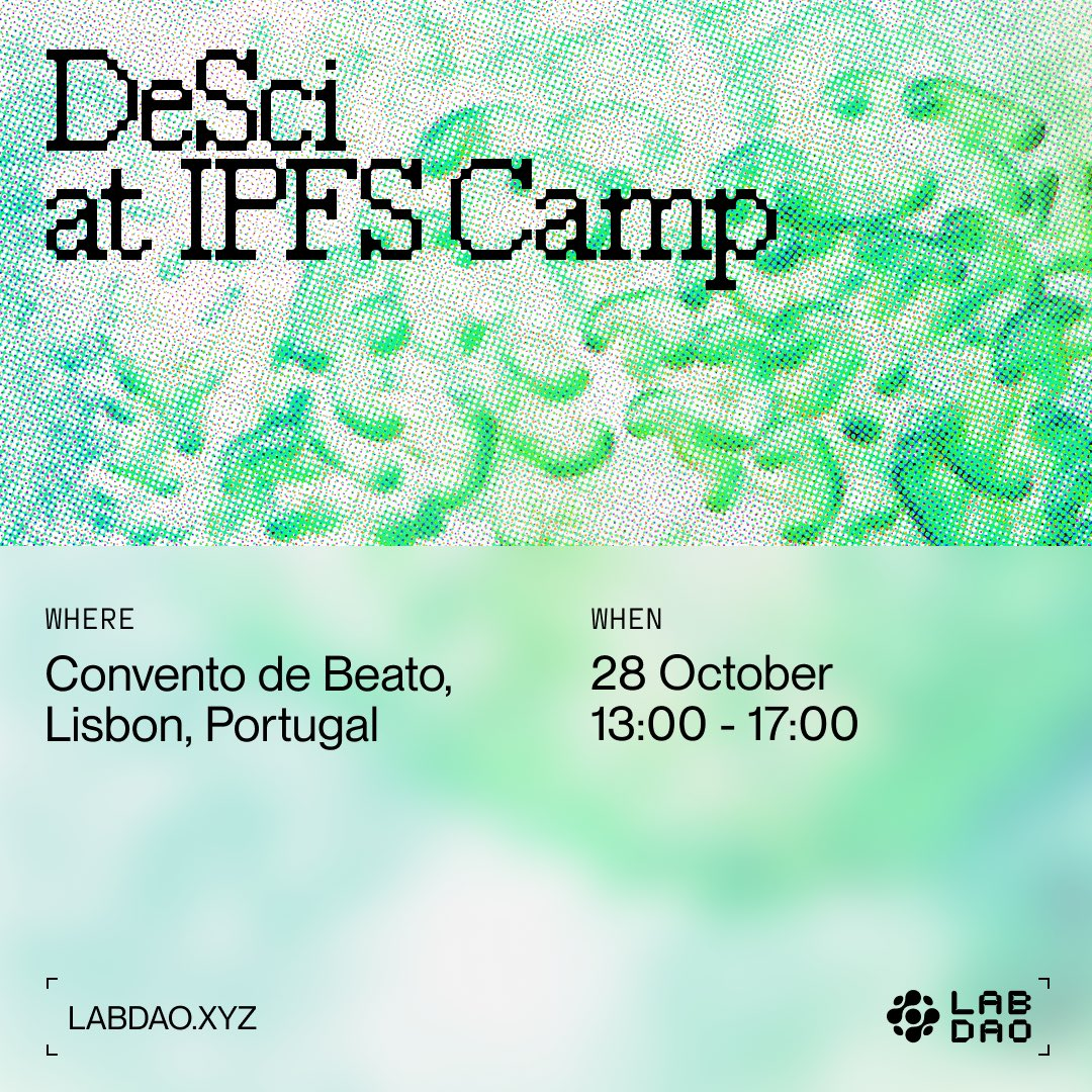 Join us at IPFS Camp this week if you are in Lisbon!