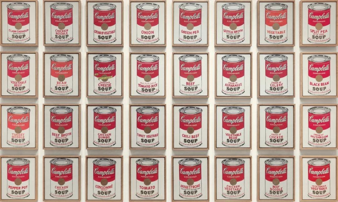 《Campbell’s Soup Cans》1962