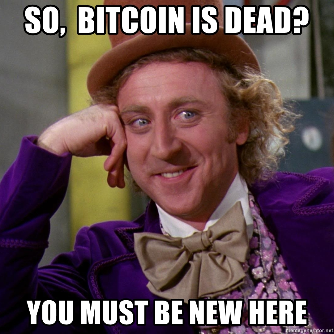 That damned crypto, back from the dead again.