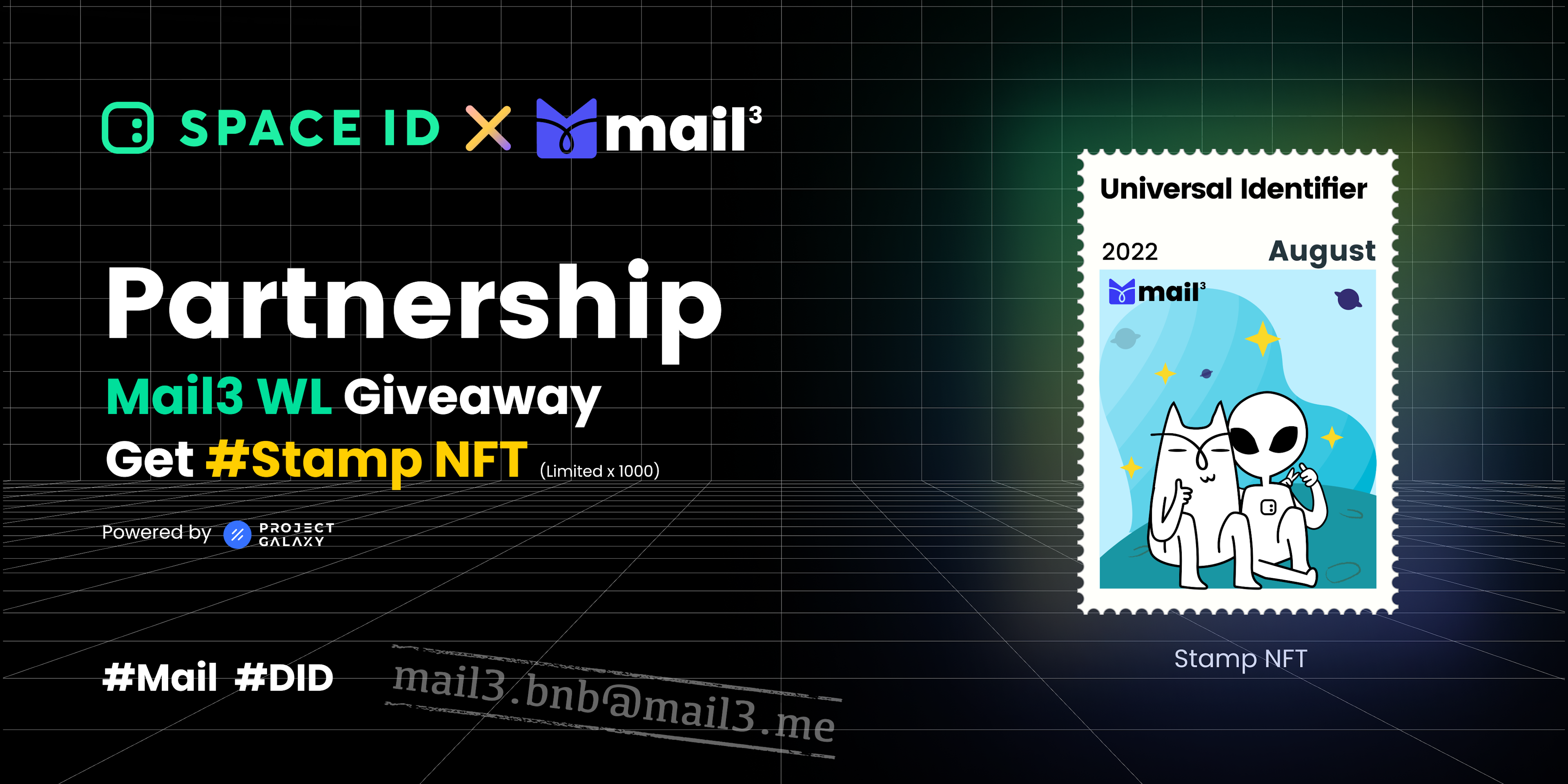 Mail3 and SPACE ID Partnership