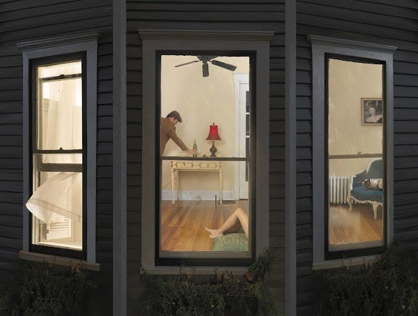Homegrown - Night Windows, Julie Blackmon