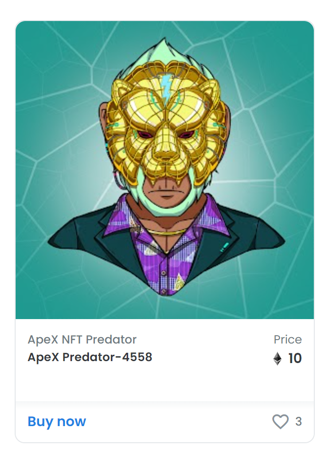 apex稀有款-金面具