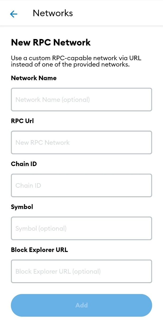 RPC network page