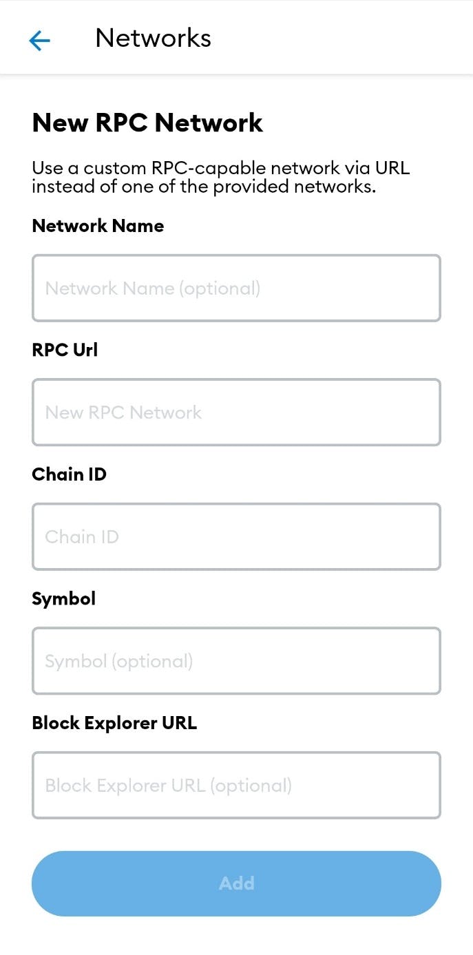 RPC network page