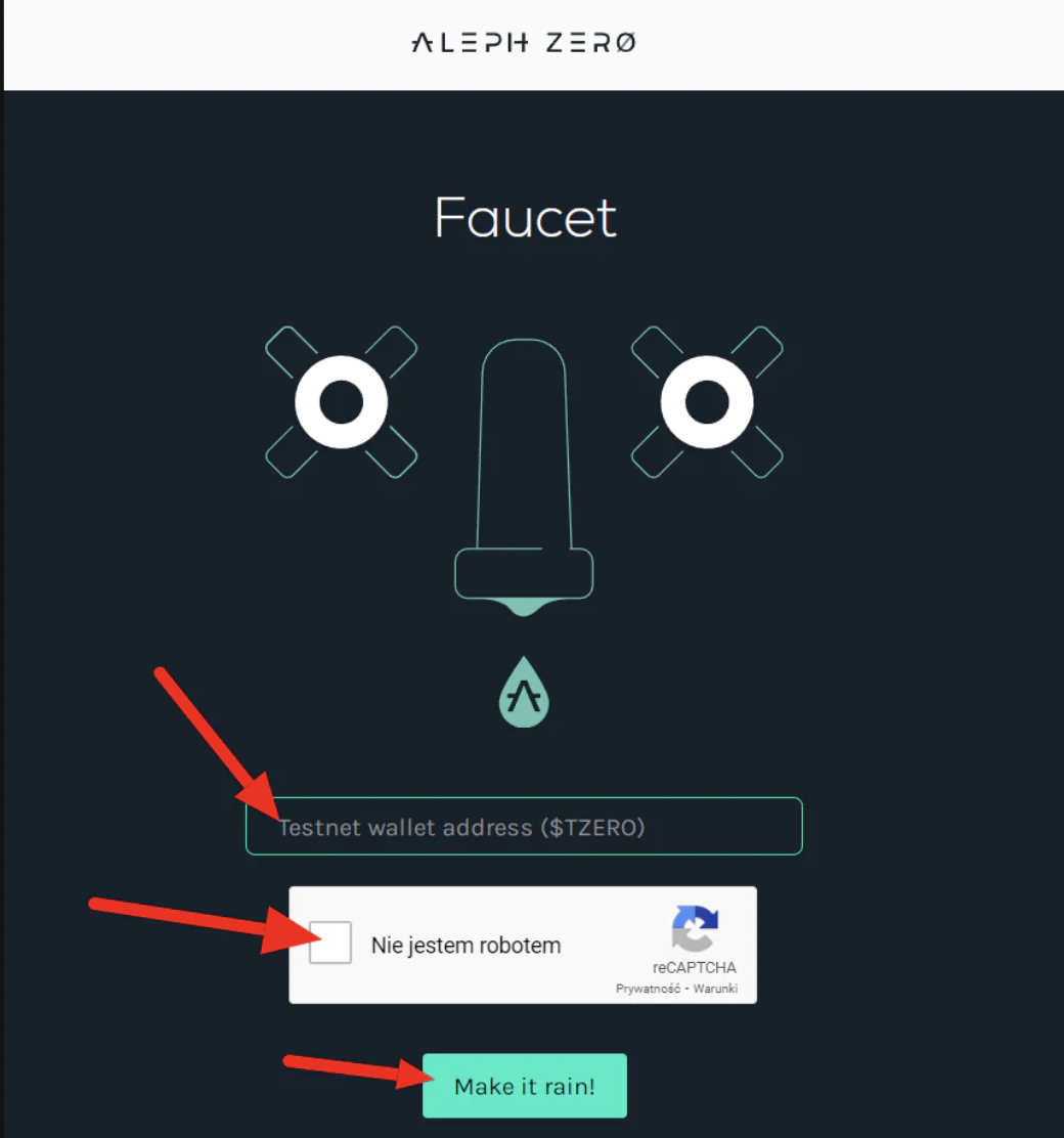 Faucet available every 24 hours