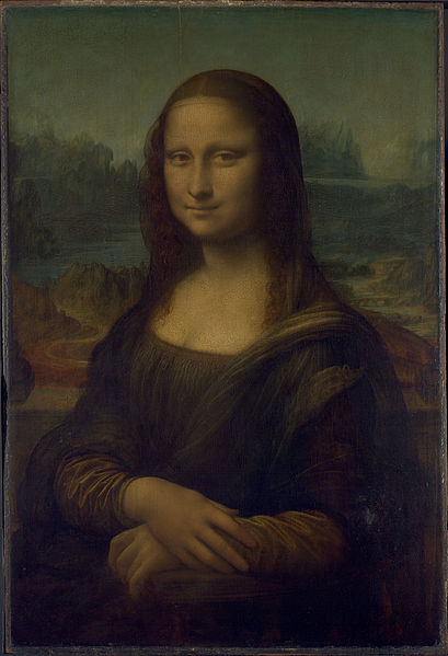 La Gioconda or Monna Lisa by Leonardo Da Vinci, 1517(?)
