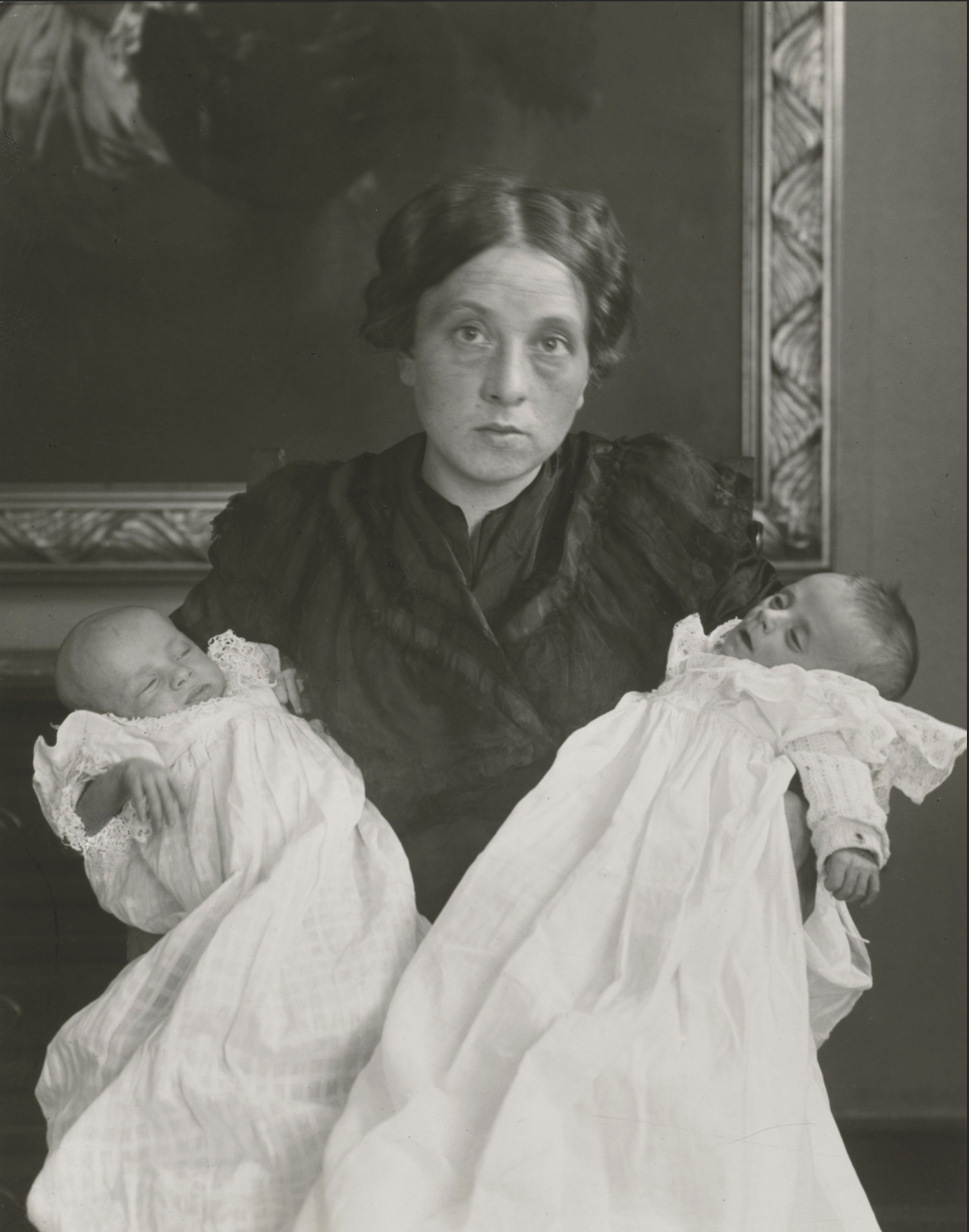 August Sander, The Mother and Joy in Grief, Gelatin silver print, 11 x 8 11/16" (28 x 22cm) ¹   