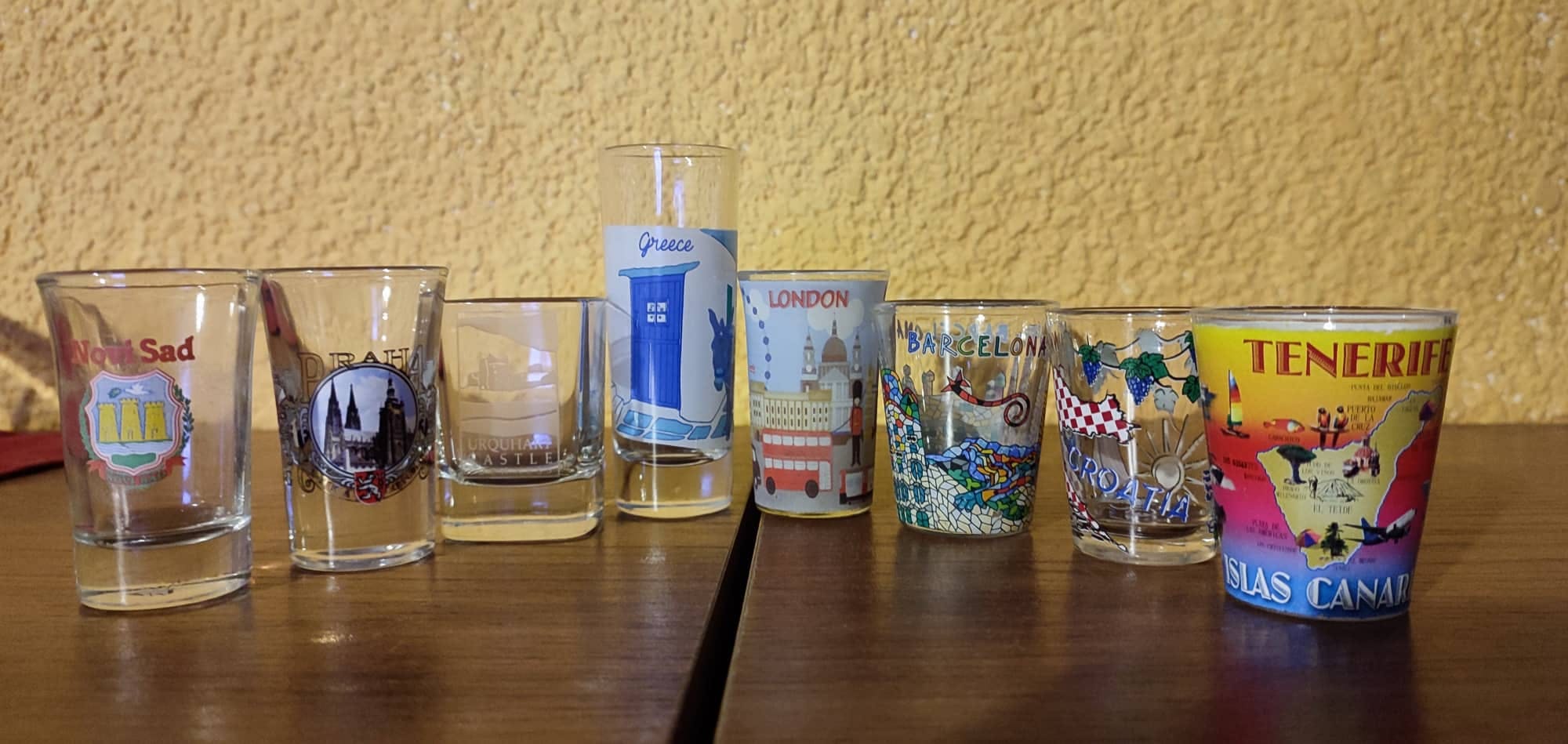 Family glass collection