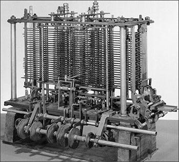 The Analytical Engine. An early general purpose computer that was never completed.