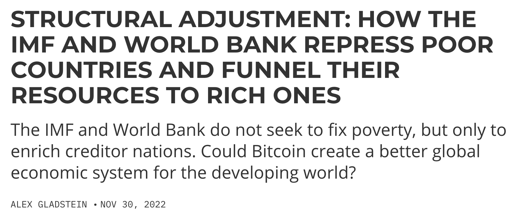 https://bitcoinmagazine.com/culture/imf-world-bank-repress-poor-countries